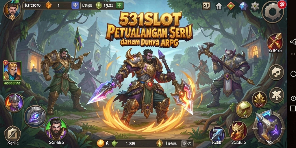 Tampilan gameplay menakjubkan dalam 531SLOT yang memikat para pemain.