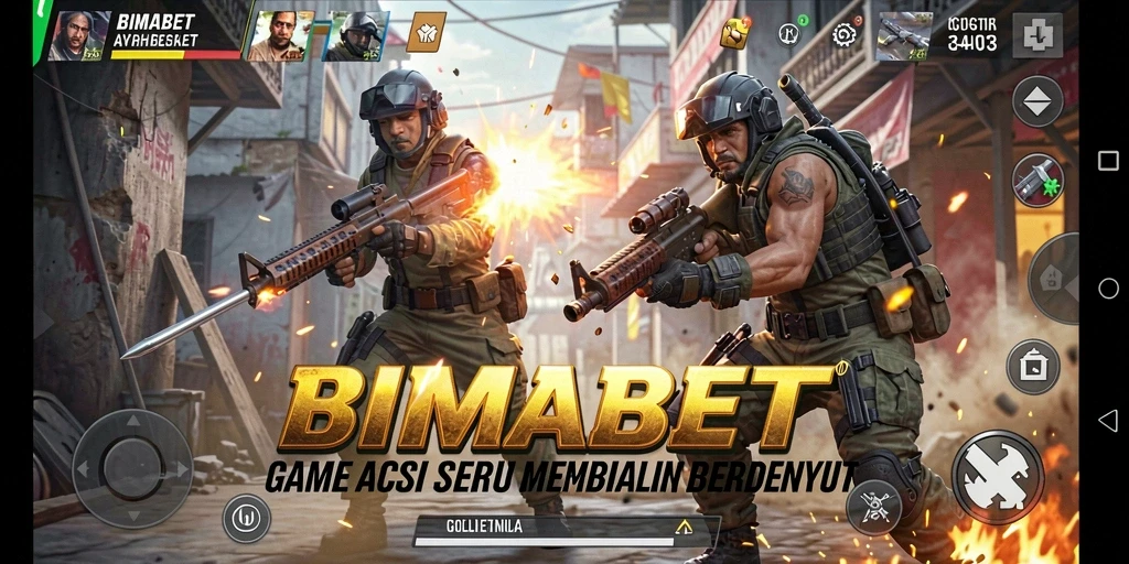 Tampilan gameplay seru dari BIMABET dengan aksi yang mendebarkan.