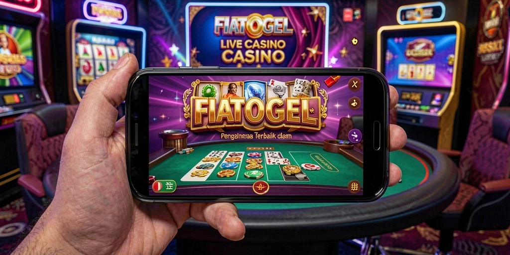 Tampilan gameplay menarik di aplikasi Live Casino FIATOGEL.
