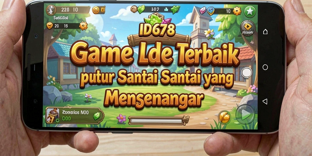Screenshot ID678 menampilkan gameplay menarik dan sistem idle yang efektif.