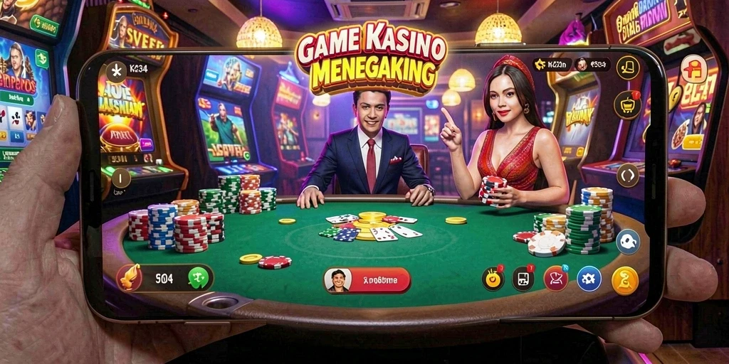 Tampilan gameplay K234 yang menarik dan mendebarkan dalam Kasino.