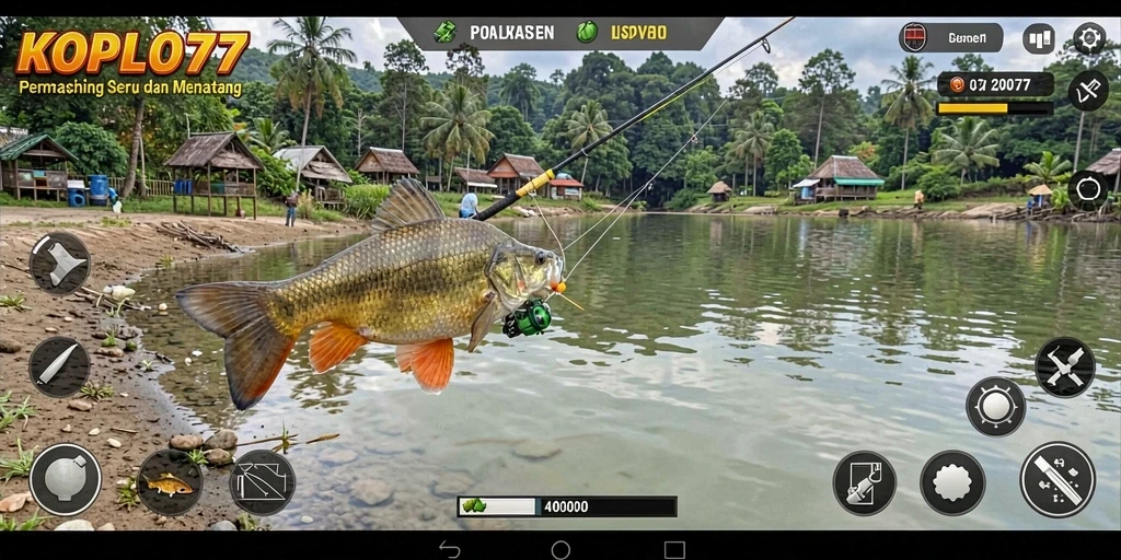 Tangkapan ikan yang fantastis dalam gameplay KOPLO77.