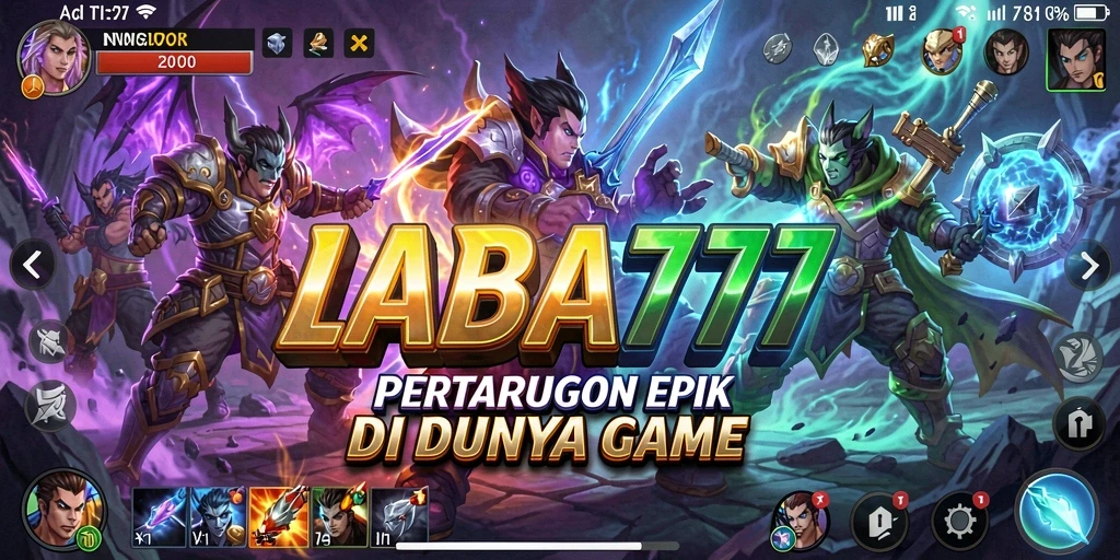 Tangkapan layar LABA777 menampilkan aksi pertarungan yang mendebarkan.