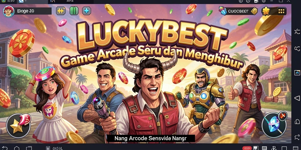 Tangkapan layar gameplay seru LUCKYBEST dengan grafis menawan.