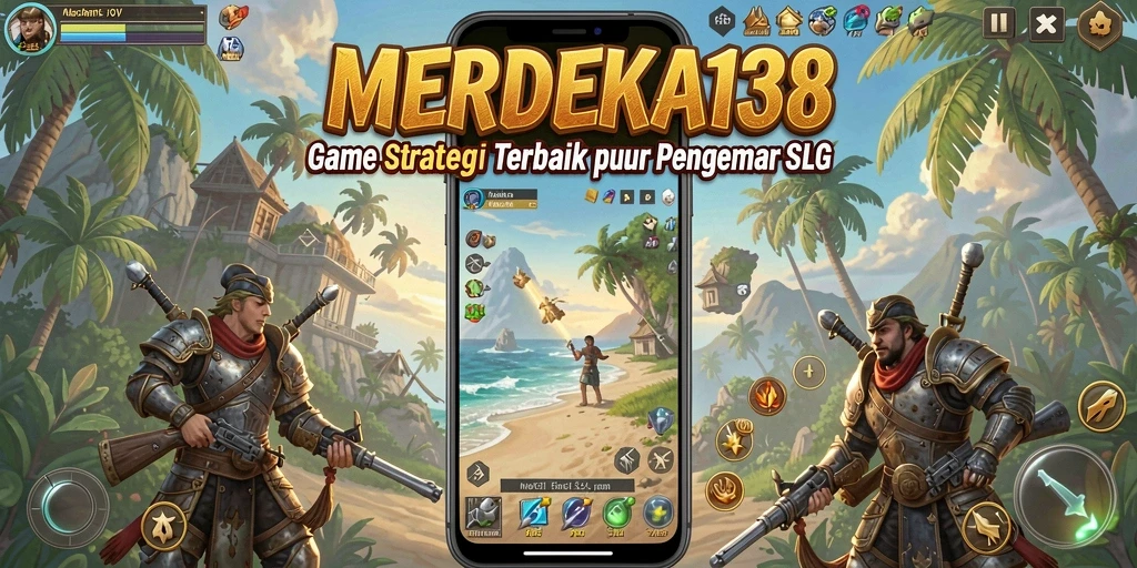 Tampilan gameplay MERDEKA138 dengan aksi strategis yang mendebarkan.