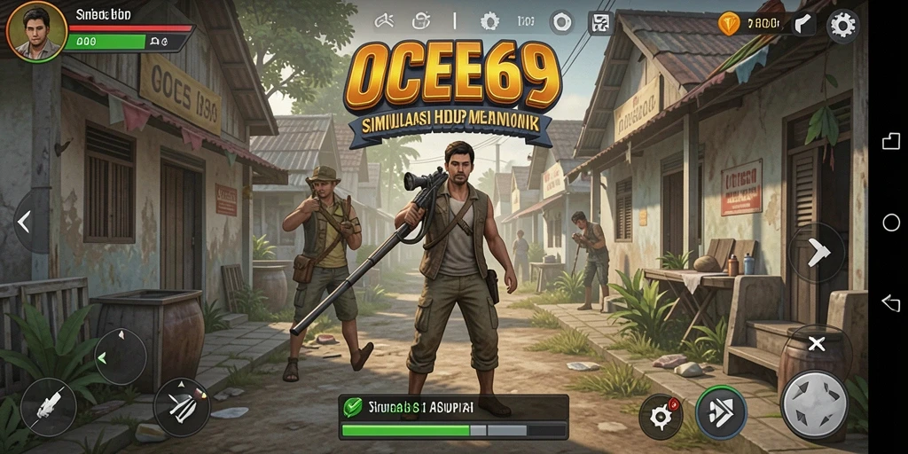 Tampilan menarik gameplay OCE69 dengan karakter dan lingkungan yang hidup.