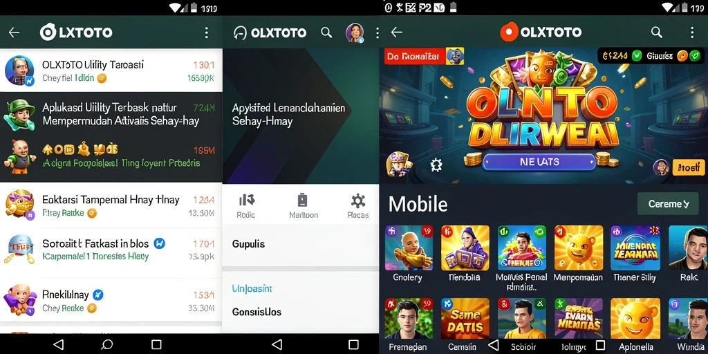 Tampilan screenshot utama OLXTOTO dengan antarmuka yang intuitif.
