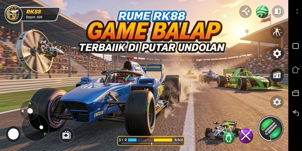 Tampilan gameplay RK88 yang mendebarkan dan menarik.