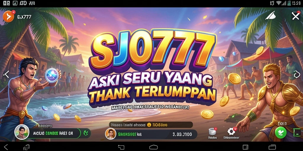 Tangkapan layar SJO777 menunjukkan aksi menegangkan saat bertarung.