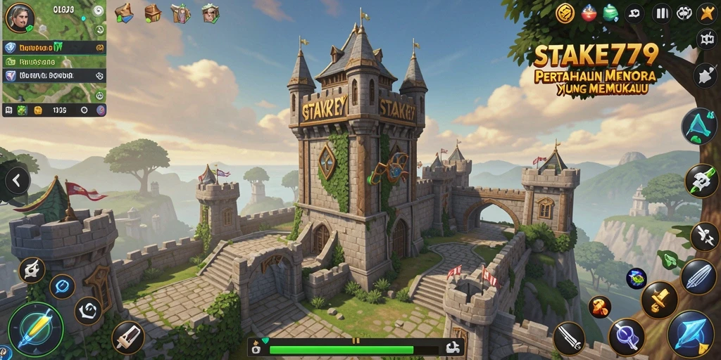 Gameplay STAKE779 yang seru dan menantang dalam Tower Defense.