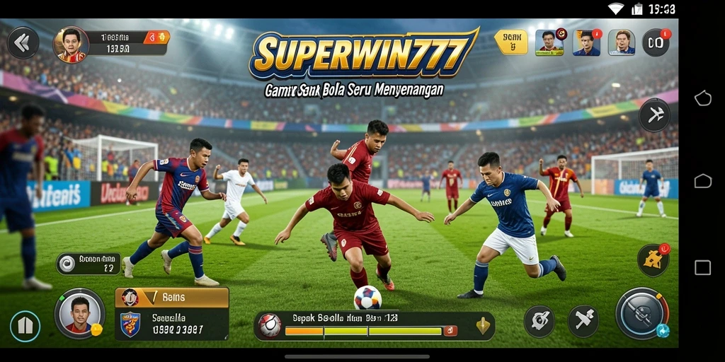 Tampilan gameplay SUPERWIN777 yang mendebarkan dan penuh aksi.