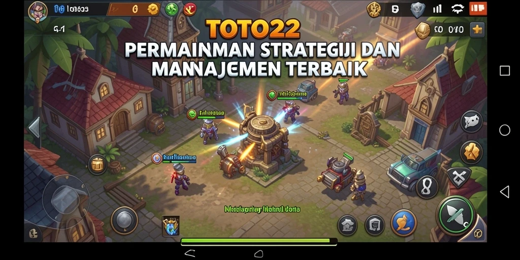 Tampilan menarik dari gameplay TOTO22 dengan elemen strategi SLG.