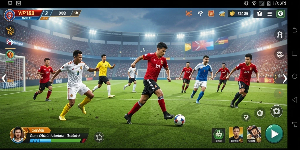Tampilan menarik dari gameplay olahraga di VIP188 yang penuh aksi.